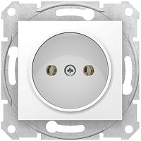 Розетка без заземления без рамки Schneider Electric Sedna 1-м. белый картинка